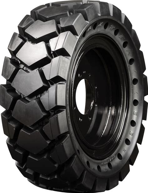 trailer tires on skid steer|solid tires for skid steer.